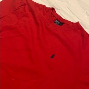 Polo by Ralph Lauren red tee shirt